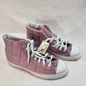 Converse Chuck Taylor All Star Women's 9 High-top Sneakers Pink Quilted New